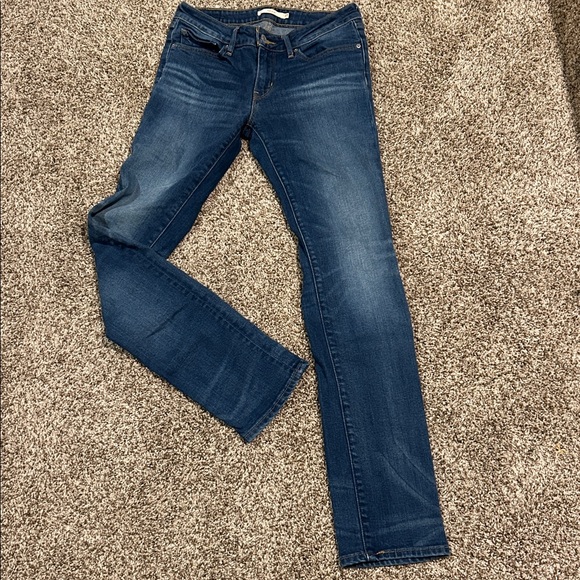 Levi’s Blue Denim Jeans 712 slim size 27.  RW - Picture 2 of 6